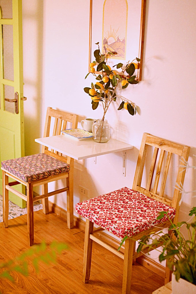 A Hanoi girl renovating a 35m² motel room for only 25 million but surprisingly beautiful - Photo 8.