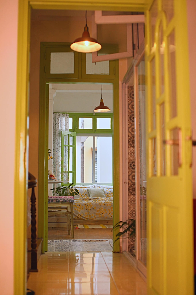 A Hanoi girl renovating a 35m² motel room for only 25 million but surprisingly beautiful - Photo 10.