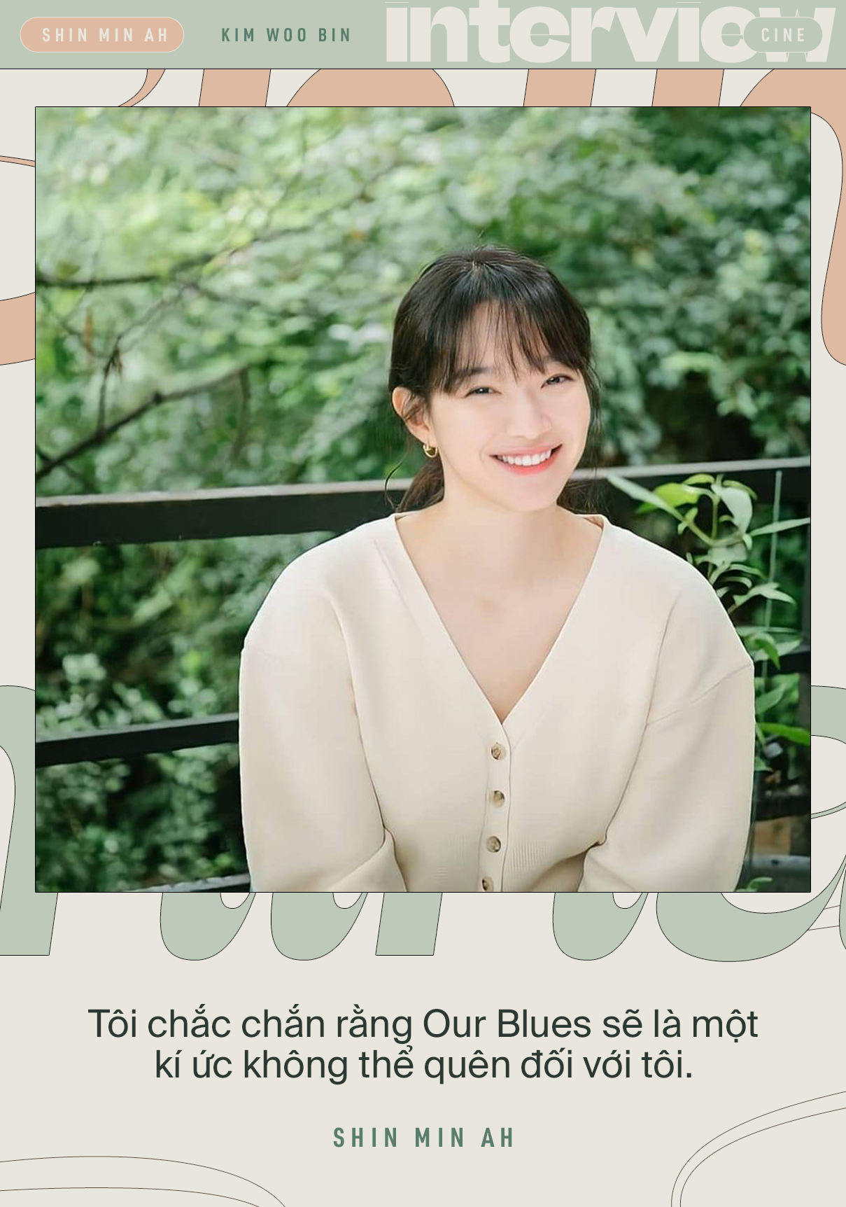 Phỏng vấn Shin Min Ah - Kim Woo Bin: Hạnh phúc là được sống bên người mình yêu mà không gặp trở ngại nào - Ảnh 2.