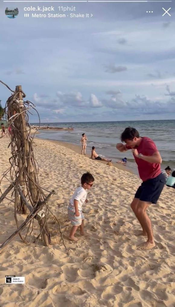 Chồng cũ MC Hoàng Oanh đăng ảnh du lịch cùng con trai, gây chú ý với dòng trạng thái hậu hôn nhân tan vỡ - Ảnh 3.