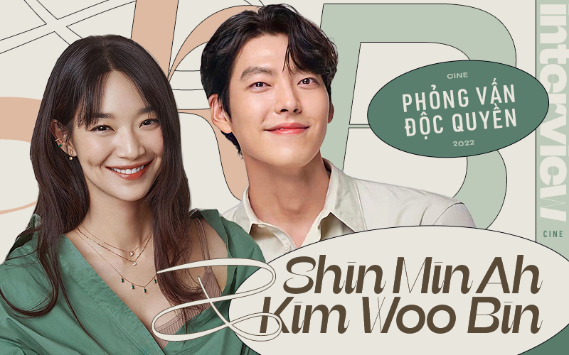 Interview with Shin Min Ah - Kim Woo Bin: Happiness is living with the person you love without any obstacles - Photo 1.