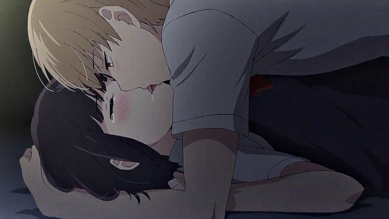 Melt with the 4 sweetest kiss scenes in the anime village: Couple No. 2 standard love language, watch Conan - Ran kiss and squirm - Photo 1.