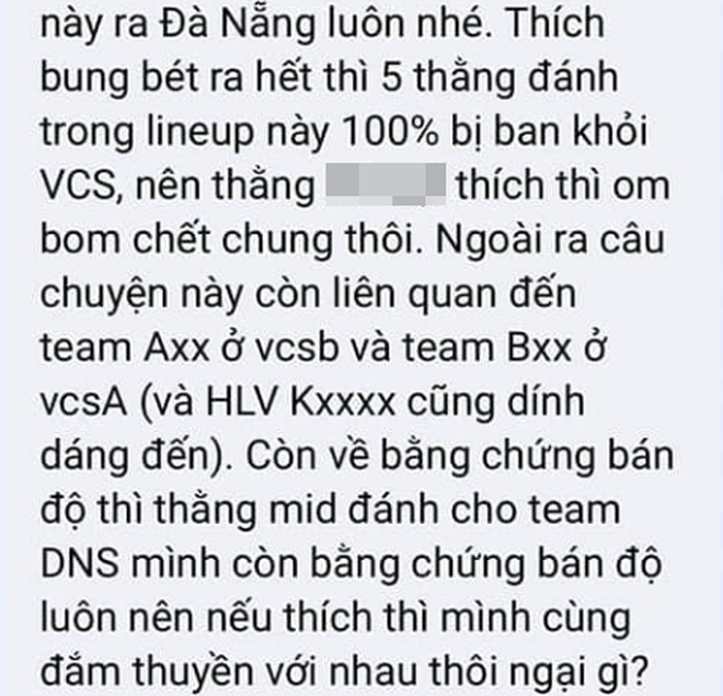 Drama của DNS Gaming bất ngờ có tình tiết mới, cộng đồng VCS thực sự hoang mang vì quá nhiều plot twist - Ảnh 5.