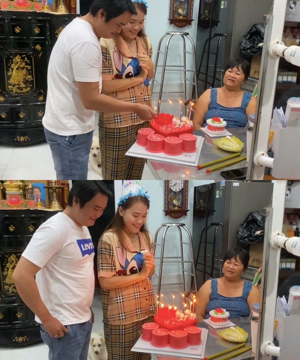 Saint Ngan Thao: Buying a house, driving a grandiose box is still happy with the simple gift of the fiance - Photo 1.