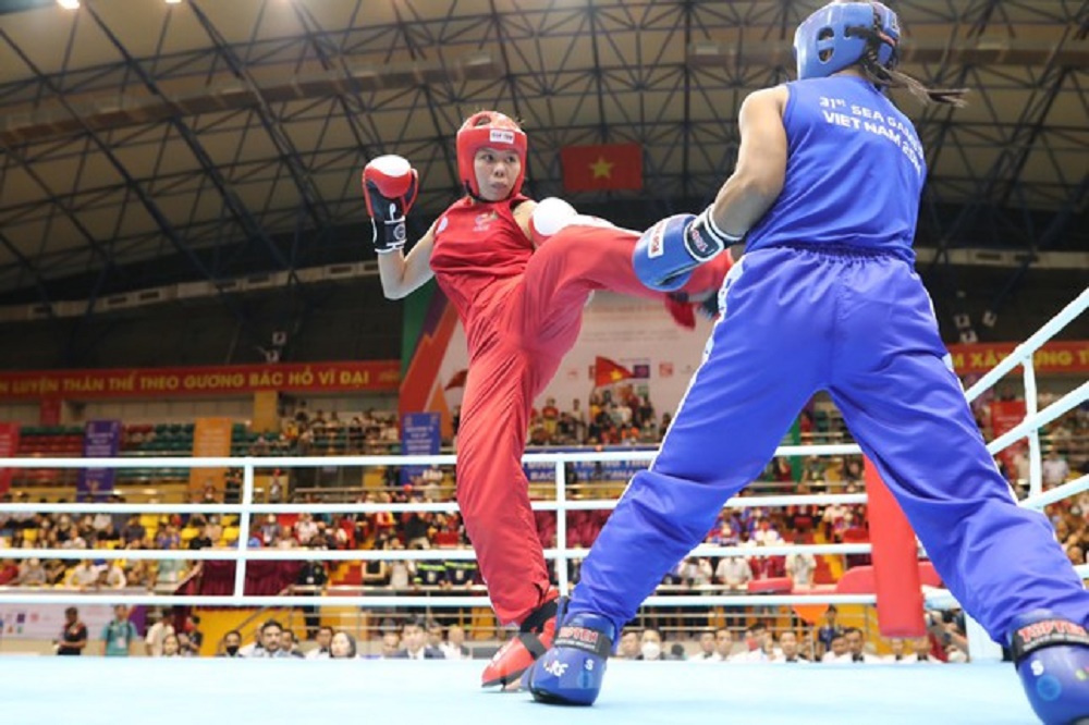 Vietnamese martial arts steel rose: She gave up her bachelor's degree in preschool and won a tearful gold medal at the SEA Games - Photo 2.