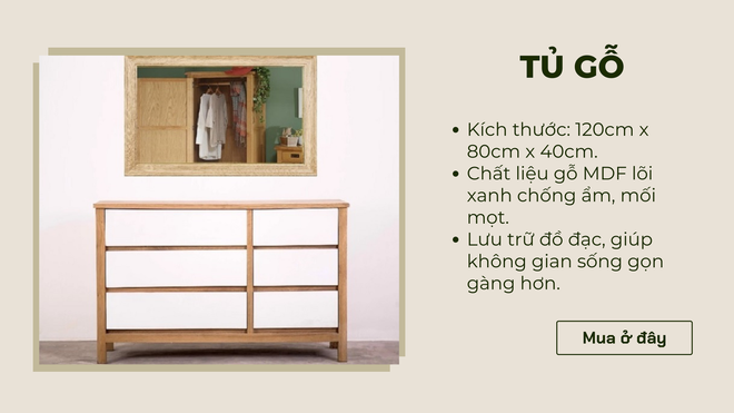 Cô gái độc thân khoe bí kíp decor phòng trọ đẹp mê ly nhờ 7 món nội thất cơ bản với chi phí tiết kiệm - Ảnh 5.