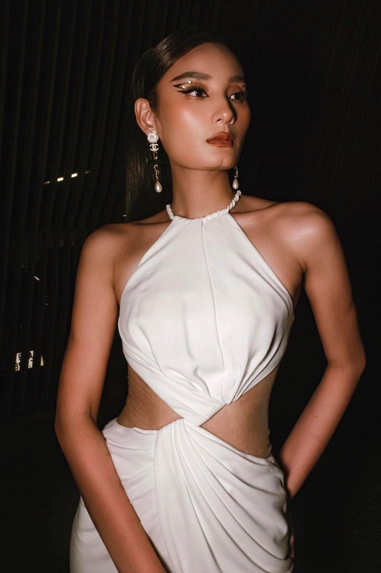 Ch&acirc;n d&agrave;i 1m84 từng nặng 40kg của l&agrave;ng mẫu Việt: Nhuận sắc nhờ tăng c&acirc;n, được chồng Việt Kiều cưng như b&agrave; ho&agrave;ng! - Ảnh 8.