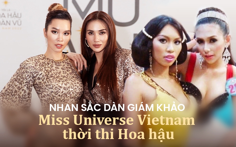 Dàn giám khảo Miss Universe Vietnam thời thi Hoa hậu hơn 10 năm trước: Võ Hoàng Yến khác lạ, Hà Anh nhiều thay đổi!