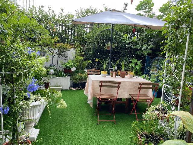 Cặp vợ chồng chi gần 200 triệu đồng cải tạo sân vườn rộng 40m², nhìn vào thành quả mới thấy hoàn toàn đáng giá - Ảnh 26.