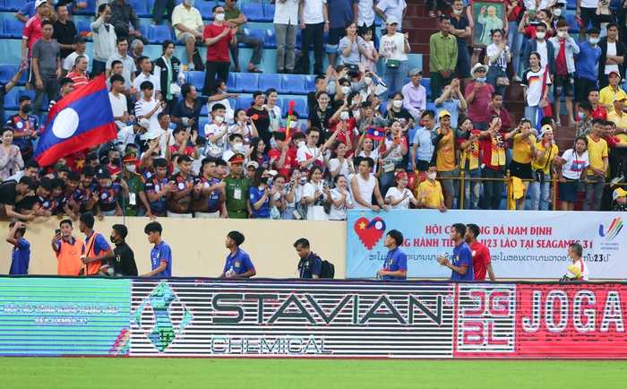 Coach U23 Laos: Unfortunately we couldn't win to repay the love of Nam Dinh fans - Photo 2.