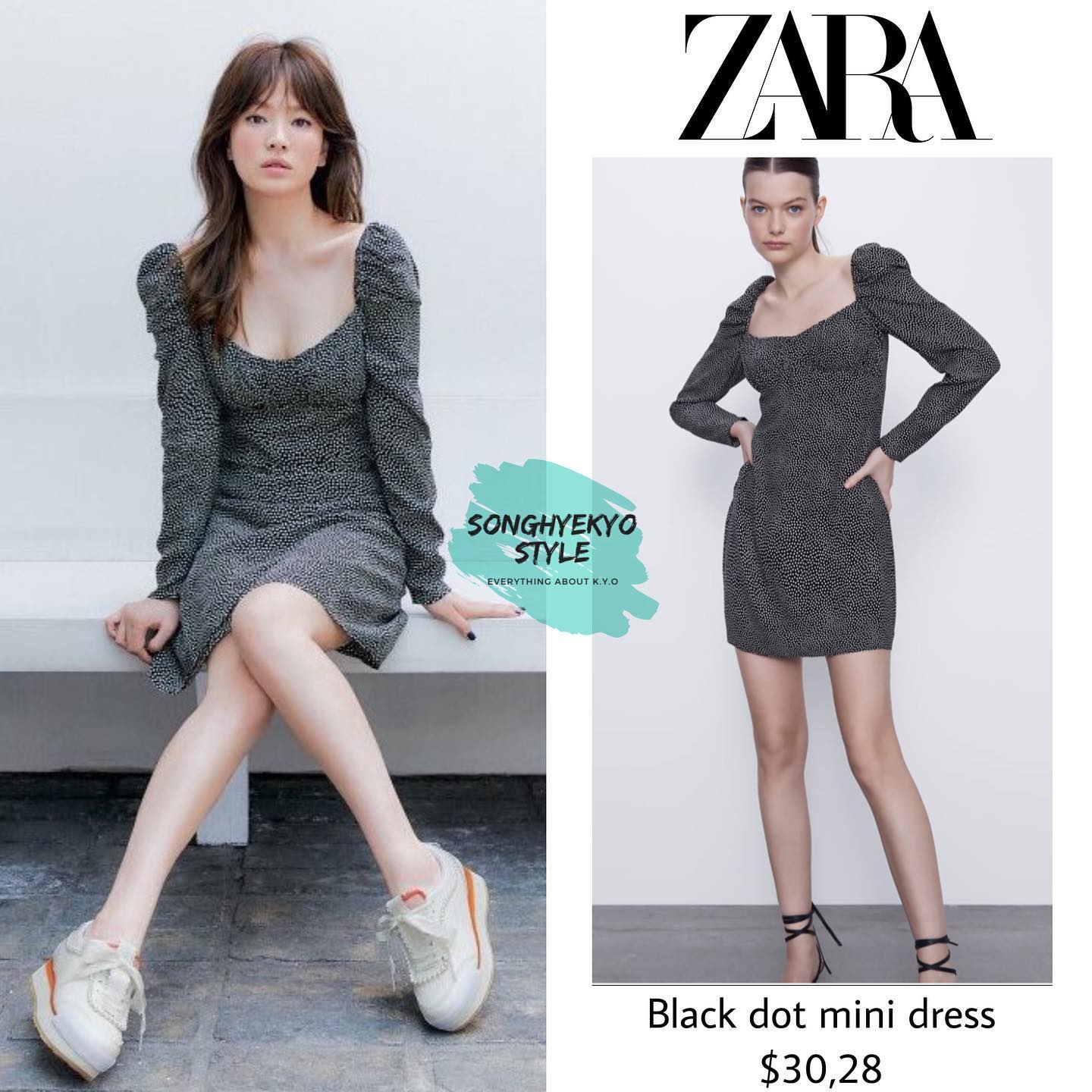 Want to dress as beautiful and elegant as Song Hye Kyo: Come to Zara now!  - Photo 6.