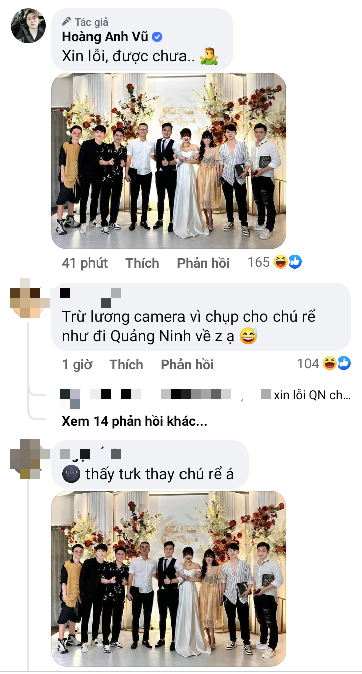Leaked image of actor Anh Tuan black on the wedding day, why should it be? - Photo 3. Leaked image of actor Anh Tuan black on the wedding day, why should it be? - Photo 3.