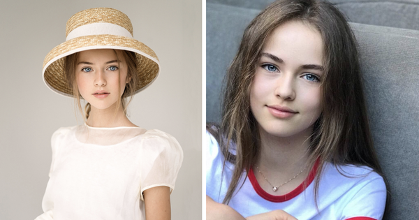 The 9-year-old world's most beautiful child model has been the muse of a series of popular brands that has become a young woman, is her beauty still the same?  - Photo 2.