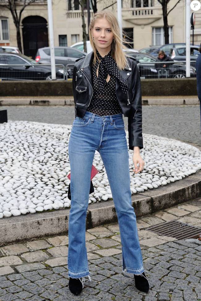 Wearing high-waisted pants without pinning these 8 tips will make your long legs short - Photo 4.