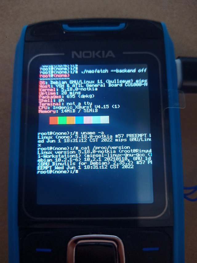 Đam mê phần cứng, hacker độ điện thoại phổ thông Nokia 1680 thành máy tính Linux - Ảnh 4.