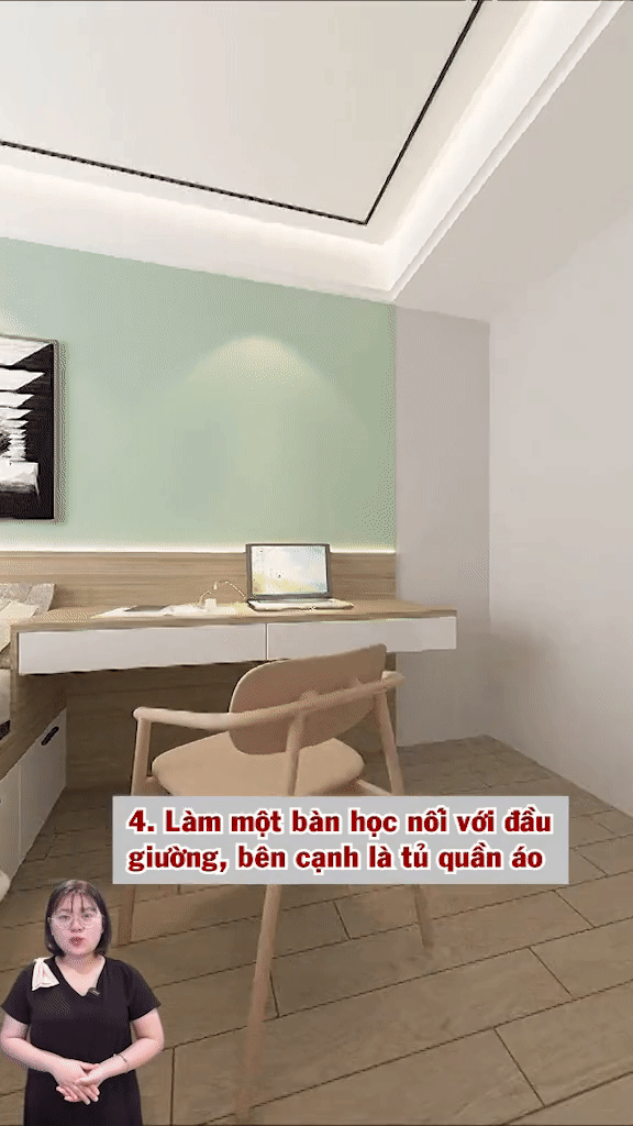 Mách bạn cách thiết kế phòng ngủ 9m² hữu dụng - Ảnh 4.