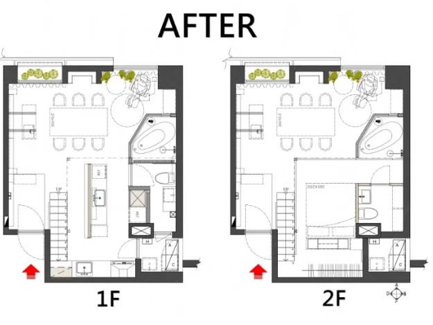 Trong cái khó ló cái khôn: Hô biến căn gác xép 36m2 thành 96m2 với phong cách nghỉ dưỡng kiểu Đông Nam Á, trong nhà có cả quầy bar cực chill - Ảnh 3.