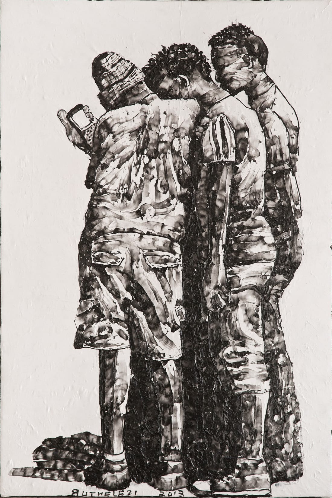 Họa sĩ Nam Phi vẽ tranh từ r&aacute;c thải nhựa, kết quả l&agrave; những t&aacute;c phẩm kinh ngạc đến mức kh&oacute; tin - Ảnh 5.