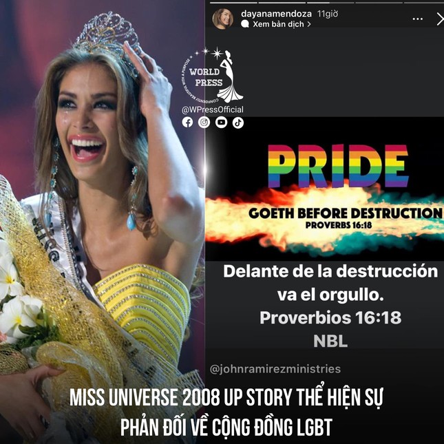Cựu Hoa hậu Hoàn vũ từng đăng quang ở Việt Nam bị fan đòi tẩy chay vì kỳ thị cộng đồng LGBT - Ảnh 3.