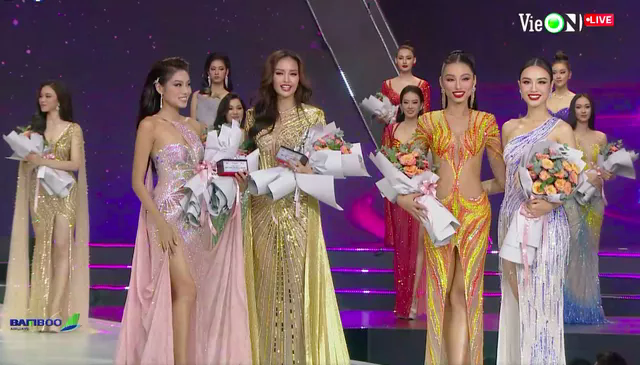 Cựu thí sinh Next Top Model và chị gái Nam Em giành cú đúp đêm Bán kết Hoa hậu Hoàn vũ Việt Nam 2022 - Ảnh 3.