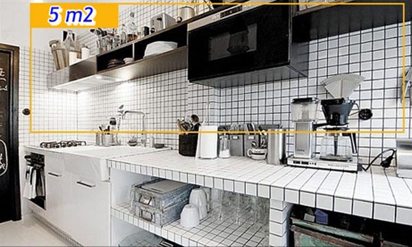 3 cách giúp chị em tận dụng 5 mét vuông, biến phòng bếp trở nên gọn gàng - Ảnh 11.