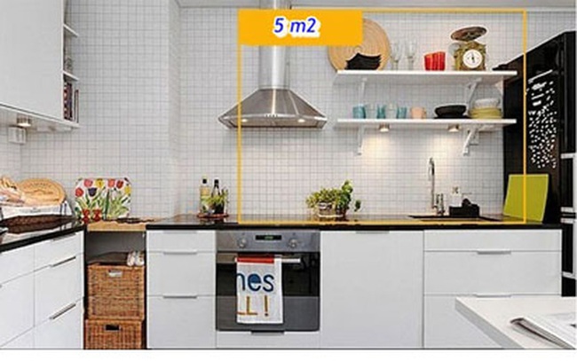 3 cách giúp chị em tận dụng 5 mét vuông, biến phòng bếp trở nên gọn gàng - Ảnh 4.