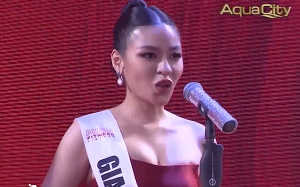 Thí sinh Hoa hậu Thể thao hô tên đầy sáng tạo, Lê Bống - Trần Thanh Tâm khiến khán giả bất ngờ - Ảnh 2.