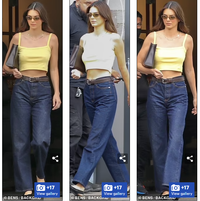 Kendall Jenner thả r&ocirc;ng ra phố, lần đầu lộ diện buồn b&atilde; sau chia tay bạn trai - Ảnh 3.