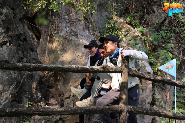 2 ngày 1 đêm: Kiều Minh Tuấn - Lê Dương Bảo Lâm - Ngô Kiến Huy hát tam ca mà lại quên lời - Ảnh 6.