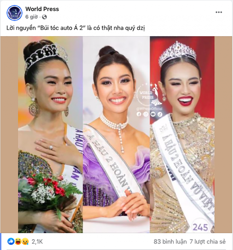 Ph&aacute;t hiện lời nguyền make-up, l&agrave;m t&oacute;c của Hoa hậu v&agrave; &Aacute; hậu Ho&agrave;n vũ - Ảnh 5.