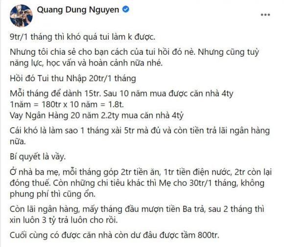 Phương pháp tậu nhà 4 tỷ đồng với mức lương 20 triệu/ tháng của đạo diễn Dũng khùng hot trở lại: Đọc xong dân mạng đều ngỡ ngàng vì lý do này - Ảnh 3.