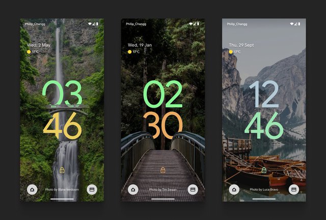 Màn hình khóa Android sẽ trông như thế này nếu học hỏi iOS 16 - Ảnh 4.