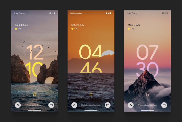 Màn hình khóa Android sẽ trông như thế này nếu học hỏi iOS 16 - Ảnh 5.