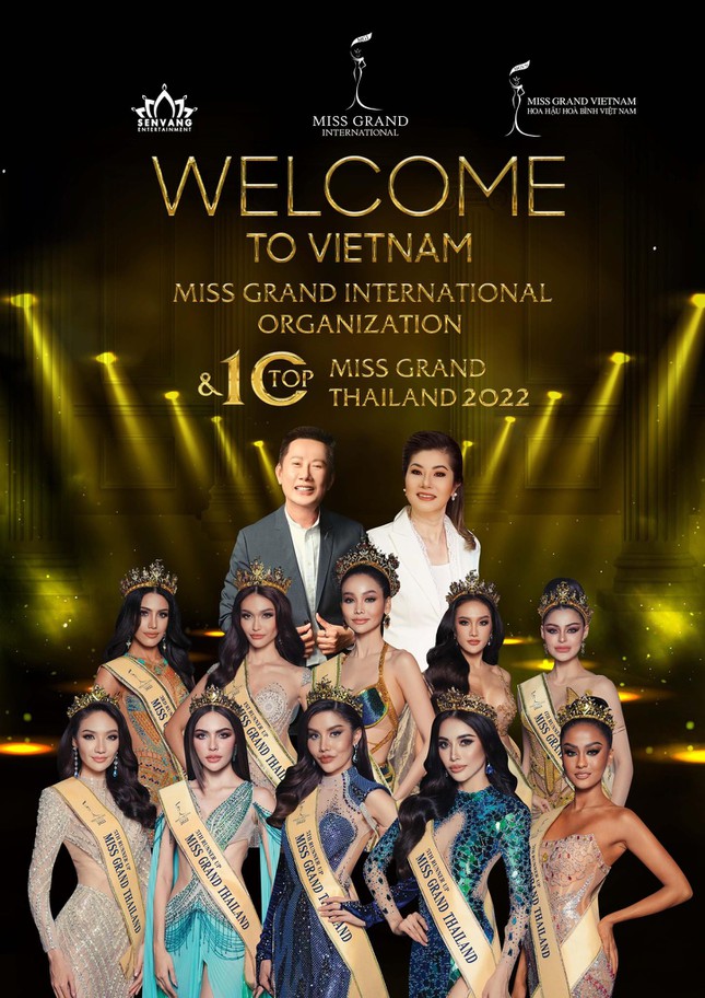 Đương kim Hoa hậu Hoà bình Thái Lan sang Việt Nam dự họp báo khởi động Miss Grand Vietnam 2022 - Ảnh 2.