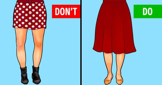 How to choose outfits for 5 non-standard leg shapes - Photo 6.