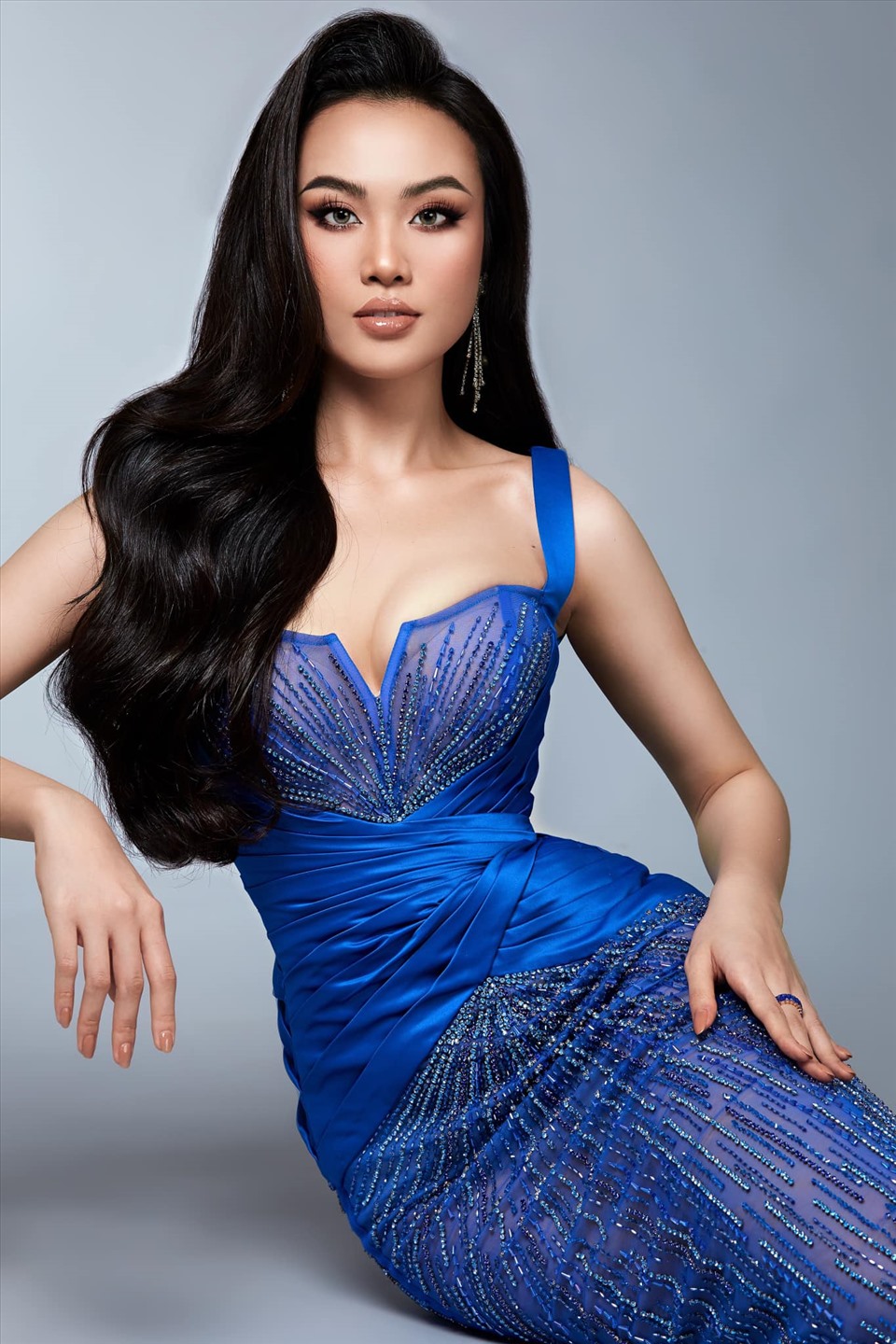Outstanding contestants at Miss Universe Vietnam: Thao Nhi Le caused a storm, revealing a series of factors that promised to explode - Photo 10.