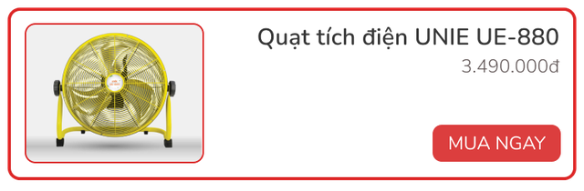 Sắm ngay quạt tích điện giá từ 300k phòng khi hè nóng mà mất điện liên tục - Ảnh 9.