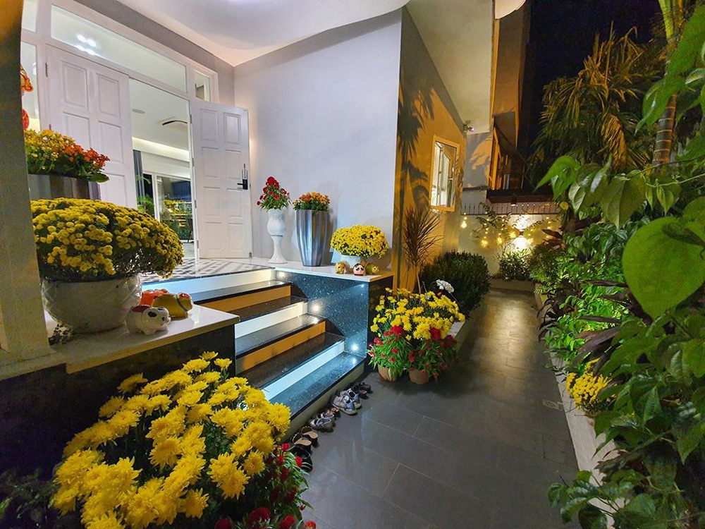 The villa is as majestic as a high-class resort of a model married to a husband with a special background - Photo 24. The villa is as majestic as a high-class resort of a model married to a husband with a special background - Photo 24.