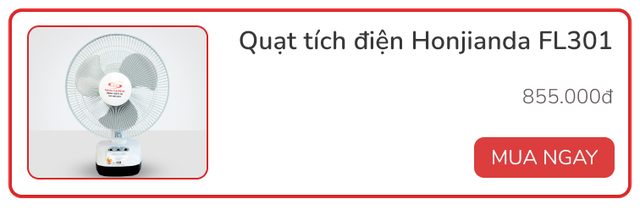 Sắm ngay quạt tích điện giá từ 300k phòng khi hè nóng mà mất điện liên tục - Ảnh 5.