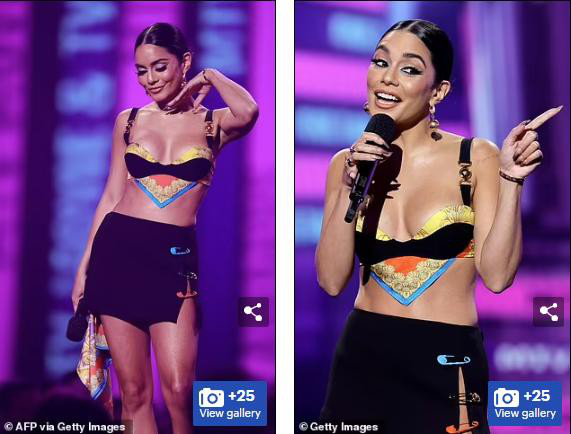 Vanessa Hudgens khoe da thịt với 6 bộ cánh thiêu đốt sân khấu MTV Movie & TV Awards 2022 - Ảnh 8.