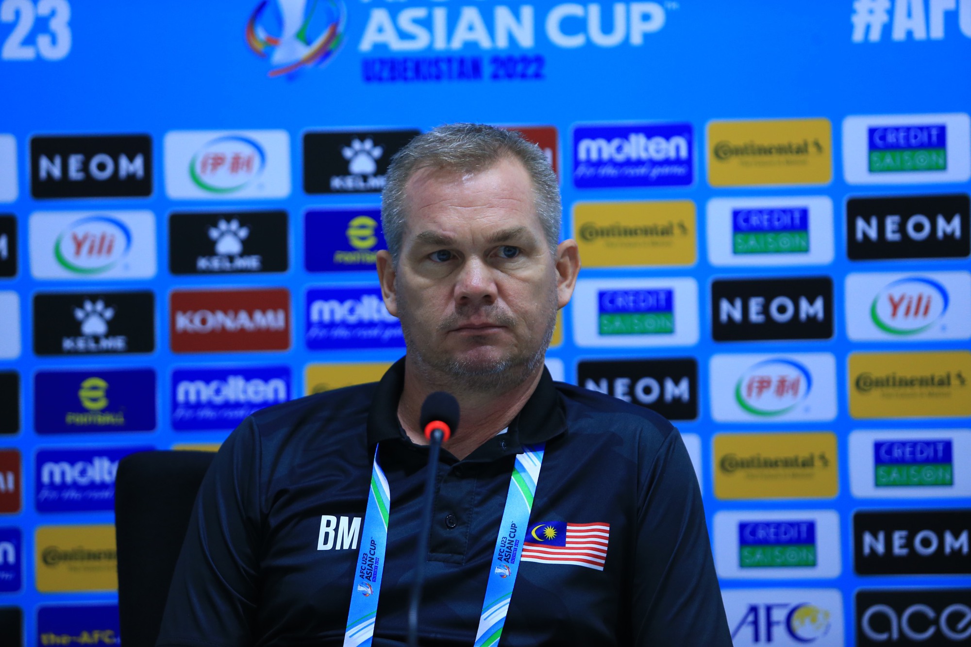 Coach U23 Malaysia: I don't understand why my player received a red card - Photo 1.
