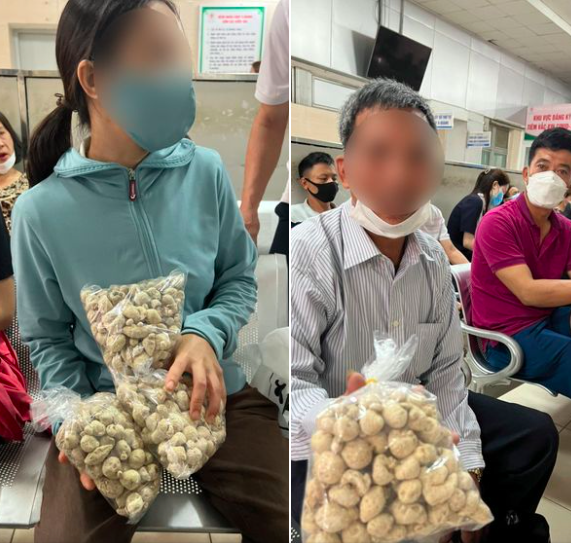 Cảnh b&aacute;o: D&agrave;n cảnh l&ocirc;i k&eacute;o, dụ dỗ mua thuốc lạ trong Bệnh viện 108 - Ảnh 1.