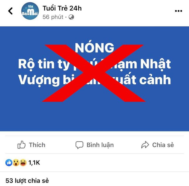 Tung tin giả về tỷ phú Phạm Nhật Vượng, phải bồi thường nếu gây thiệt hại cho thị trường chứng khoán - Ảnh 1.