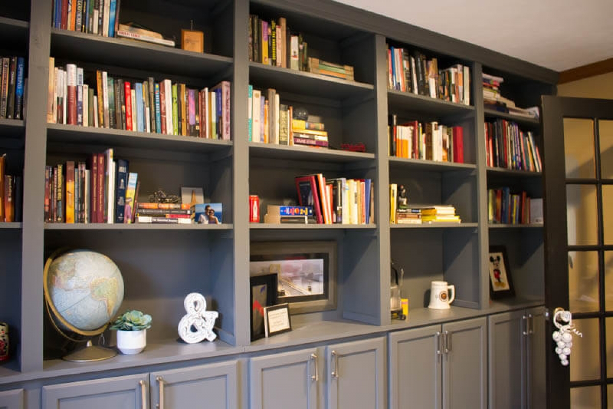 Những chiếc giá sách tuyệt vời giúp tận dụng tối đa không gian nhà bạn - Ảnh 5. Những chiếc giá sách tuyệt vời giúp tận dụng tối đa không gian nhà bạn - Ảnh 5.