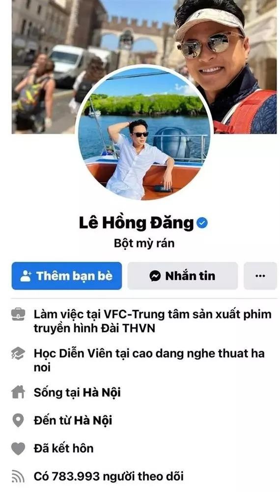 Tài khoản Facebook của Hồng Đăng liên tiếp có hai dấu hiệu lạ, phải để ý kỹ lắm mới nhận ra - Ảnh 2.
