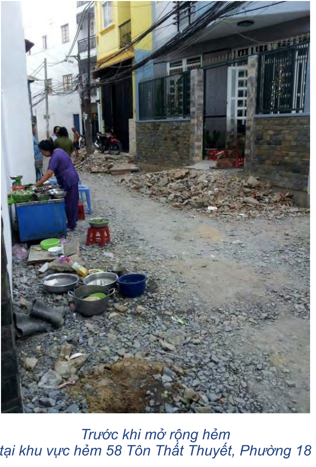 Cận cảnh những con hẻm ở TP.HCM trước và sau khi người dân hiến đất mở rộng - Ảnh 5.