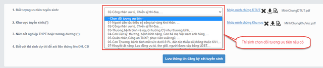 Chi tiết cách đăng ký xét tuyển đại học trên hệ thống - Ảnh 8.