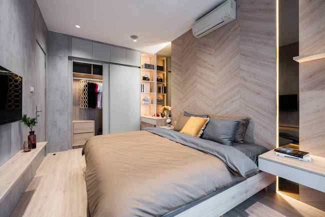 Bố tr&iacute; nội thất cho căn hộ diện t&iacute;ch 61m&sup2; cho gia đ&igrave;nh 3 người - Ảnh 9.