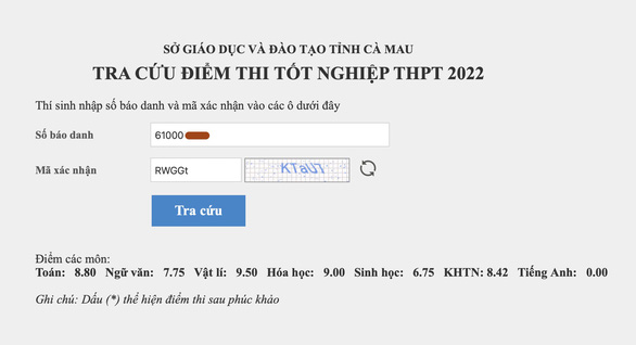 Nhiều thí sinh điểm thi cao nhưng rớt tốt nghiệp THPT vì điểm liệt - Ảnh 1.