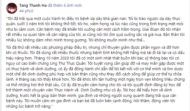 Căn bệnh khiến Hà Tăng ngày càng gầy, có nguy cơ ung thư: Dấu hiệu dễ nhầm lẫn, nhiều người Việt mắc mà không biết - Ảnh 4.